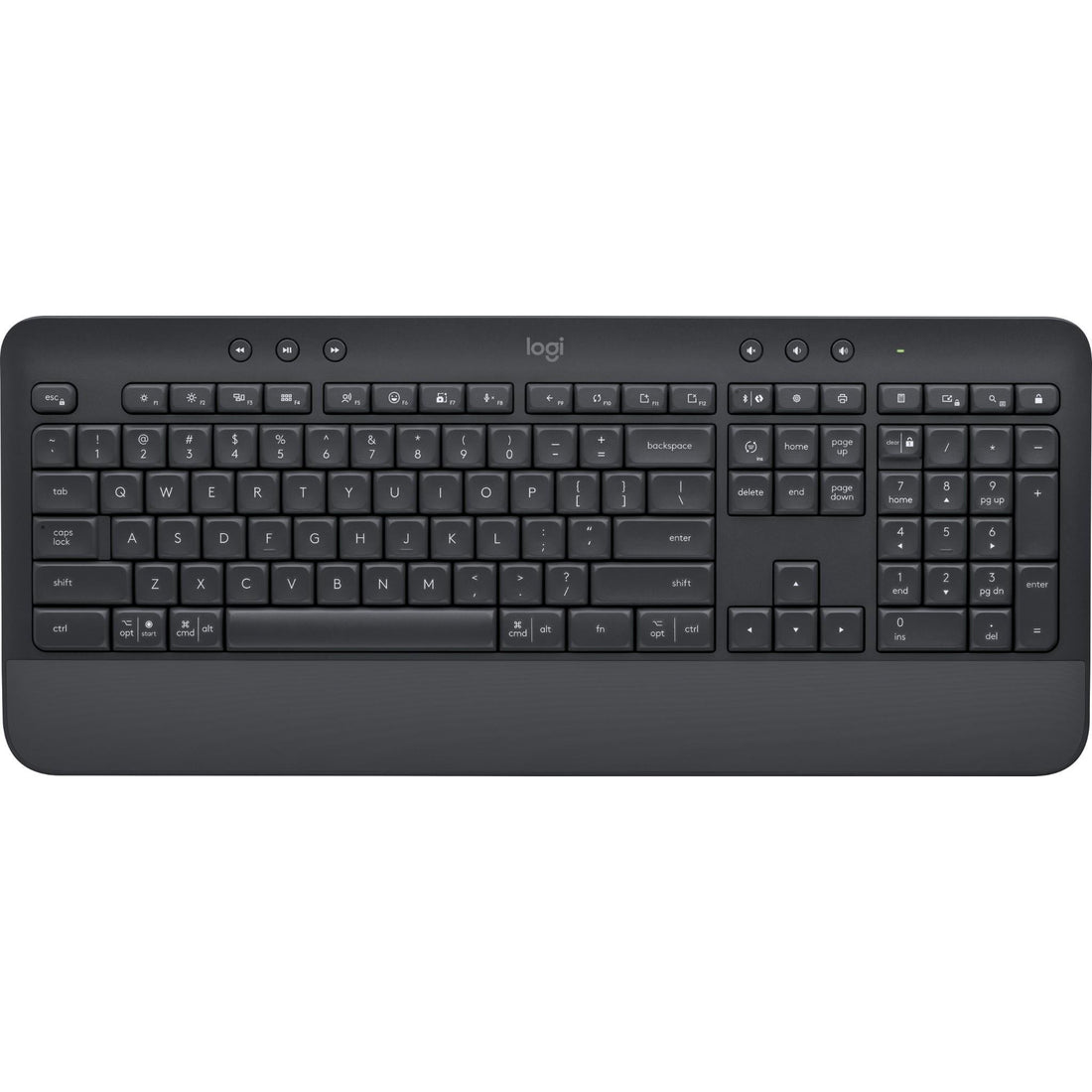 Logitech K650 Signature Wireless Keyboard (Graphite)