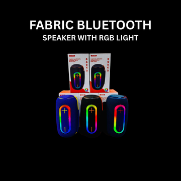 JC-610 RGB BLUETOOTH SPEAKER FABRIC BODY-3 COLOUR AVAILABLE