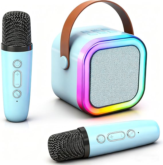 Portable Wireless Bluetooth Speaker with RGB Lights