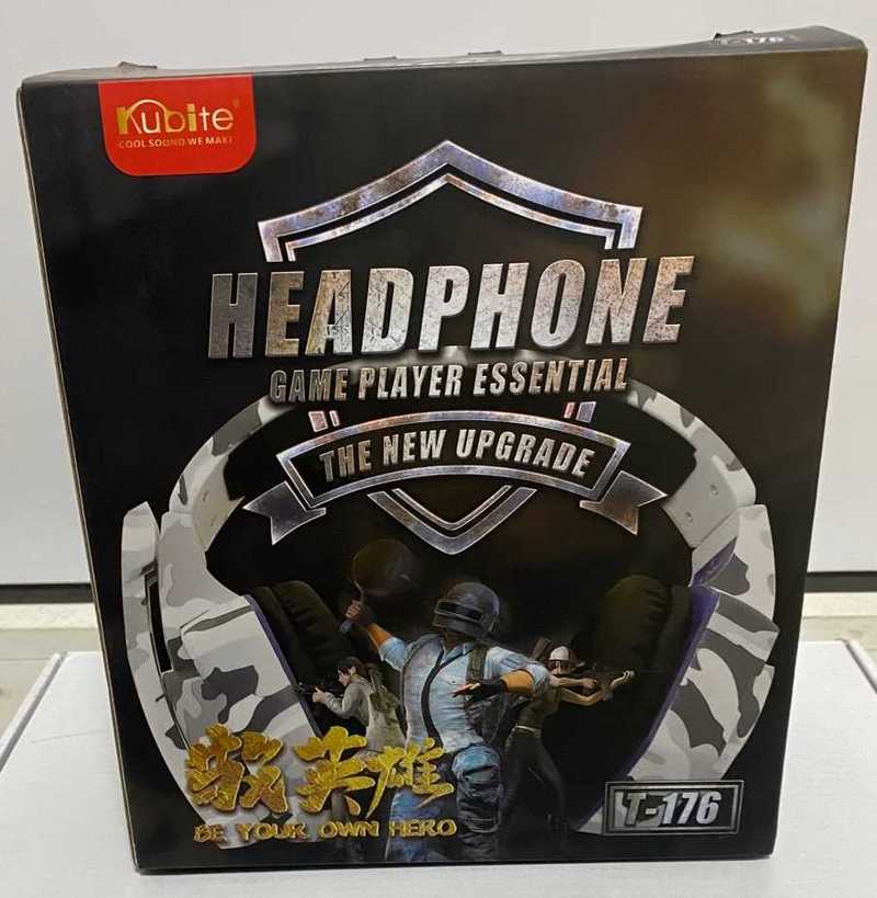 Gaming Headphone T176 Single Pin with Light