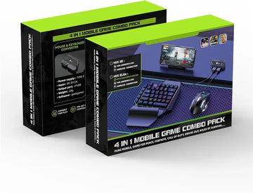 4 in 1 Bluetooth Gaming Keyboard Mouse Convertor Combo, Kit