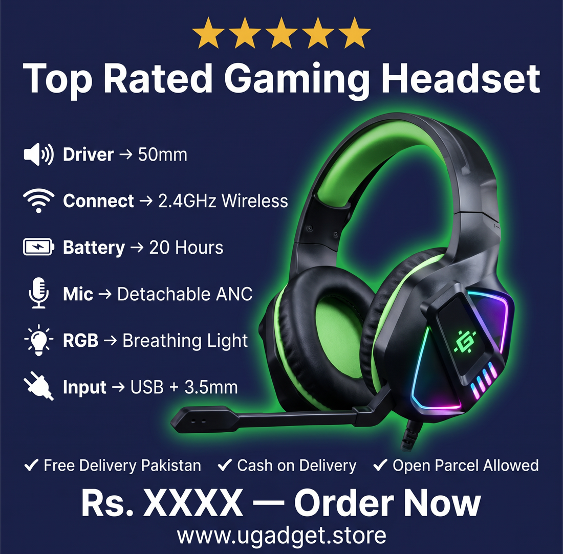 Gaming Headphone T176 Single Pin with Light